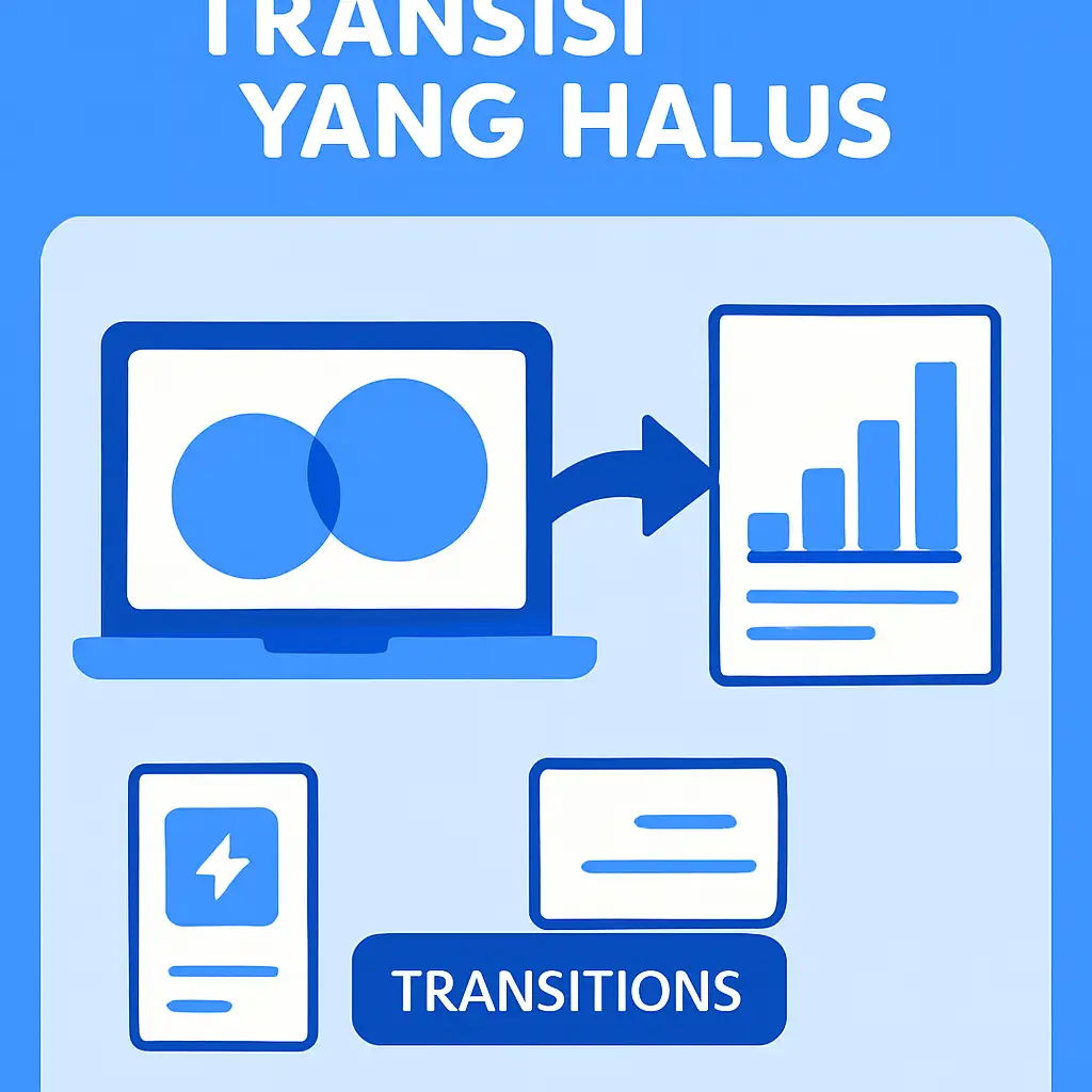 Cara Menggunakan Transisi yang Halus
